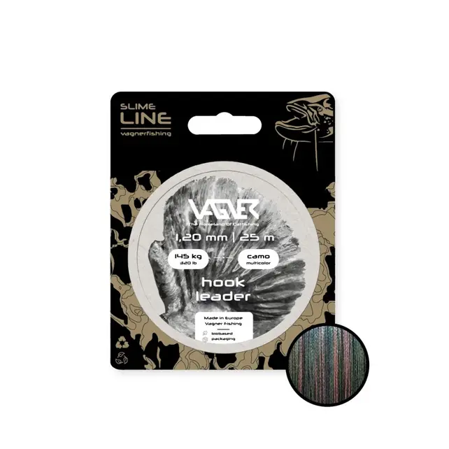 VAGNER - Hook Leader Camo Multicolor 25m VAGNER - Hook Leader Camo Multicolor 25m