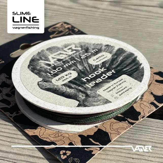 VAGNER - Hook Leader Camo Multicolor 25m VAGNER - Hook Leader Camo Multicolor 25m