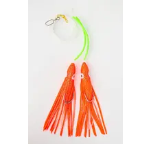 FLADEN - Ling/Lump & Cod Double Red Octopus Rig #7/0