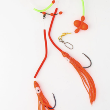 Cod/Whiting Red Double Rattle Octopus Rig