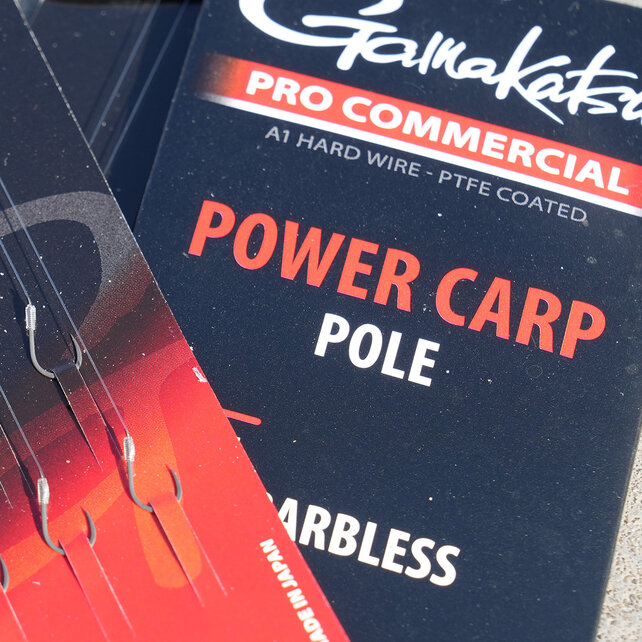 GAMAKATSU - Pro Commercial Power Carp Pole Spade Ready Rigs