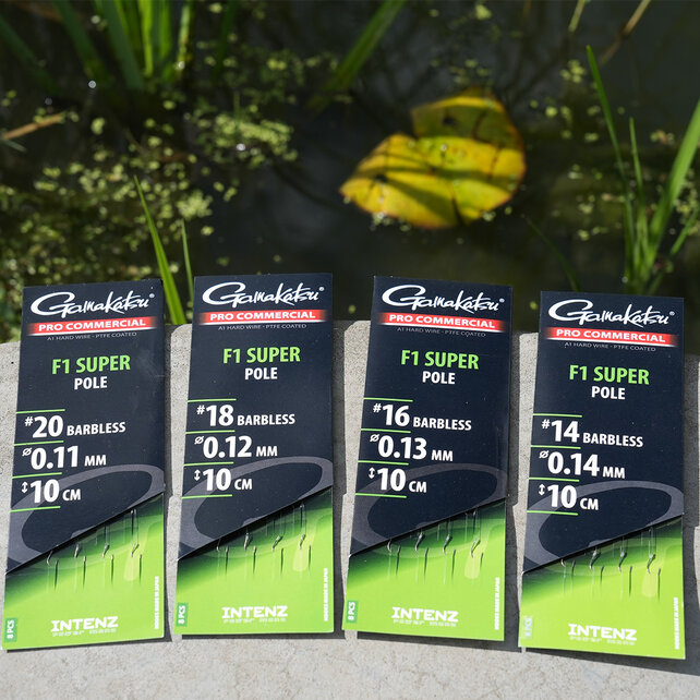 GAMAKATSU - Pro Commercial F1 Super Spade Ready Rigs