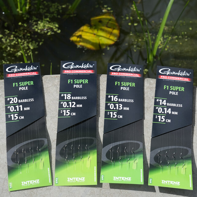 GAMAKATSU - Pro Commercial F1 Super Spade Ready Rigs