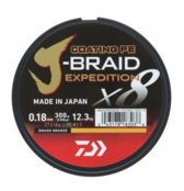 DAIWA - J-Braid Expedition X8 Smash Orange 150m DAIWA - J-Braid Expedition X8 Smash Orange 150m