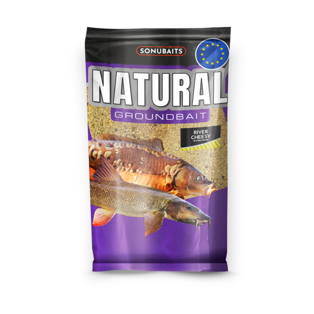 SONUBAITS - Natural River Cheesy 1kg SONUBAITS - Natural River Cheesy 1kg