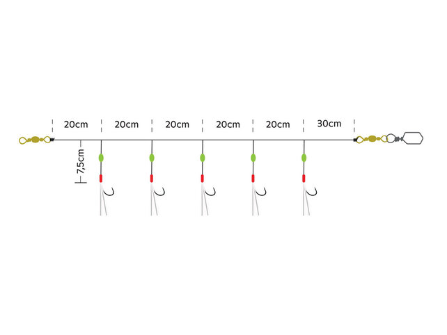 KINETIC - Sabiki Nordic Mackerel KINETIC - Sabiki Nordic Mackerel
