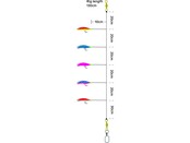 KINETIC - Sabiki Rooster Tail Rig