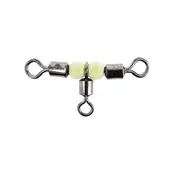 FLADEN - Crossline Rolling Swivel With Pearl Beads FLADEN - Crossline Rolling Swivel With Pearl Beads