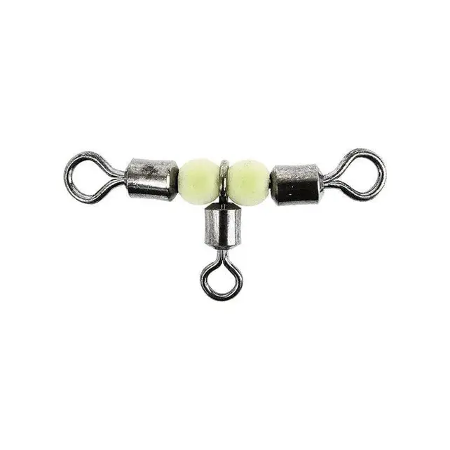 FLADEN - Crossline Rolling Swivel With Pearl Beads FLADEN - Crossline Rolling Swivel With Pearl Beads