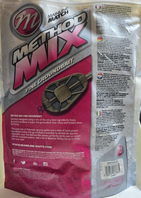 MAINLINE - Method Mix Fine Groundbait 1kg