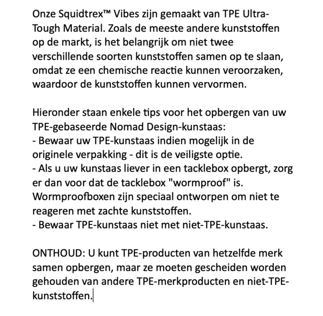 NOMAD DESIGN - Squidtrex™ 130 Vibe NOMAD DESIGN - Squidtrex™ 130 Vibe