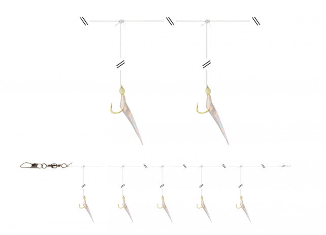 DAIWA - GrandWave Herring Rig #10 DAIWA - GrandWave Herring Rig #10