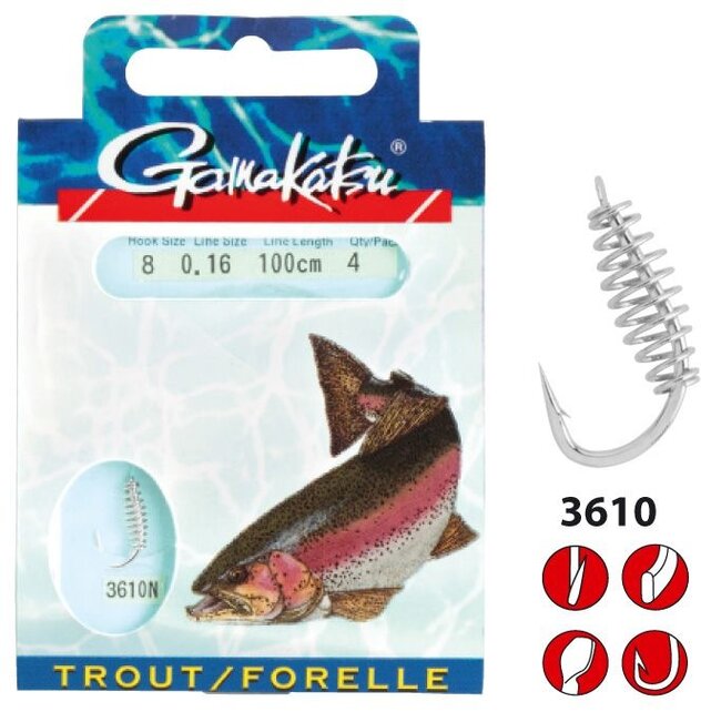 GAMAKATSU - Trout LS-3610N Spiral 100cm Booklet