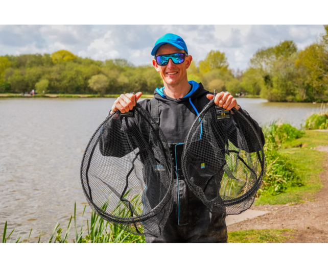 PRESTON - Carbon F1 Latex Landing Net
