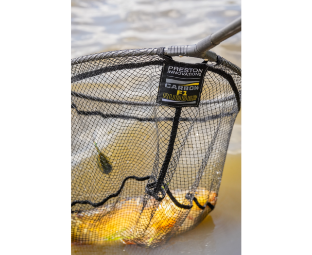 PRESTON - Carbon F1 Latex Landing Net