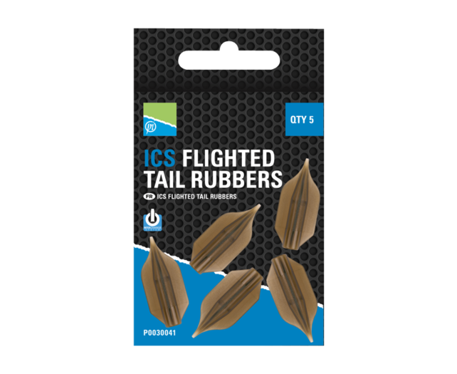 PRESTON - ICS Flighted Tail Rubbers PRESTON - ICS Flighted Tail Rubbers