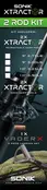 SONIK - Xtractor+  2 Rod Carp Kit  10'  3,00lb