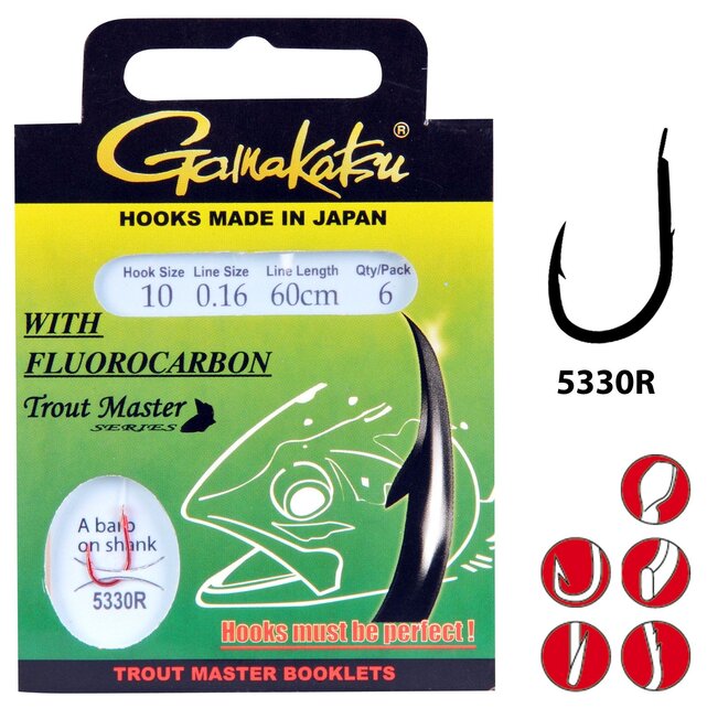 GAMAKATSU - Trout Master Fluorocarbon LS-5330 GAMAKATSU - Trout Master Fluorocarbon LS-5330