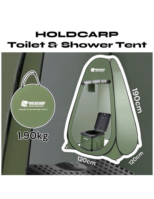 Holdcarp Toilet & Shower Tent