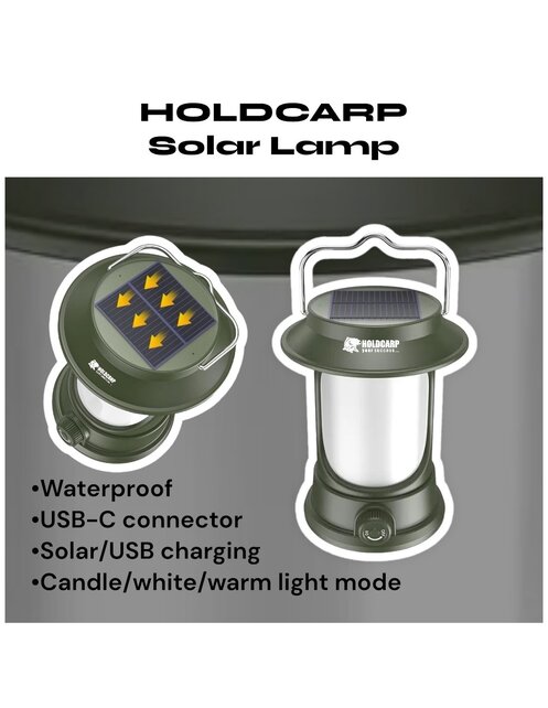Holdcarp Solar Lamp
