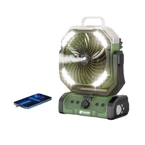 Rechargeable DoubleMotor Fan
