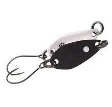 TROUTMASTER Incy Lepel 1.5g Zwart/Wit