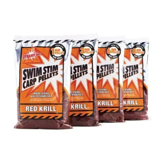 Dynamite Baits Swim Stim Red kril Pellets Dynamite Baits Swim Stim Red kril Pellets