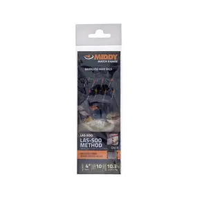 Las-soo Method Barbless Hair Rigs 8 ST