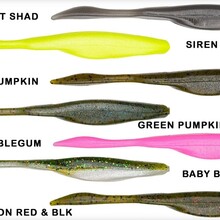 Strike King 5″ Perfect Caffeine Shad 12.5cm
