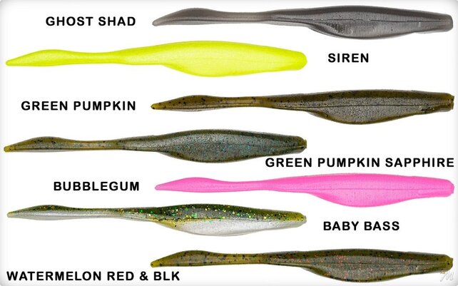 Strike King 5″ Perfect Caffeine Shad 12.5cm