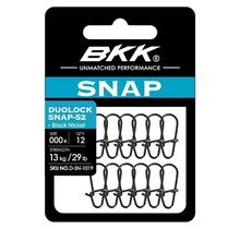 BKK Duolock Snap-52 Black Nickel