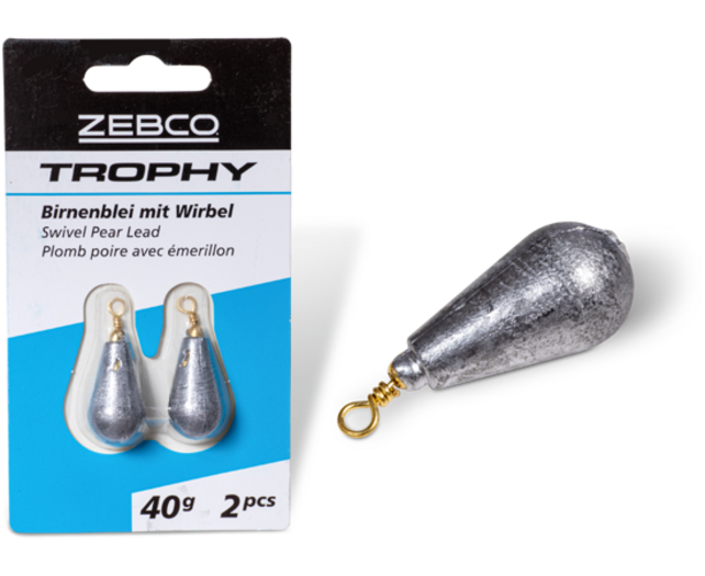 Zebco Trophy Swivel Pear Lead