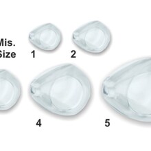 Stonfo Soft Streamer Fish Heads Clear