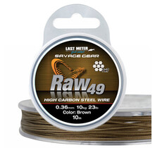 Savage Gear - Staaldraad High Carbon Brown Steel Wire Raw49