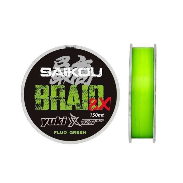 Saikou Braid 8X Fluo Green