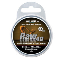Savage Gear - Staaldraad High Carbon Brown Steel Wire Raw49