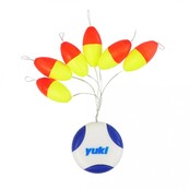 Yuki Oval Floating Beads With Stopper 6
