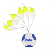 Yuki Oval Floating Beads With Stopper 6