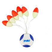 Yuki Oval Floating Beads With Stopper 6