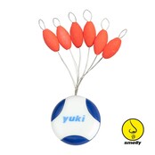 Yuki Oval Floating Beads With Stopper 6