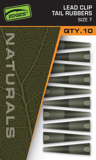 FOX EDGES™ Naturals Lead Clip Tail Rubbers