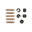 Fox FOX EDGES Tubing Tungsten Heli Bead Kit