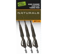 FOX EDGES™ Naturals Kwik Change Lead Clip Tubing Setup