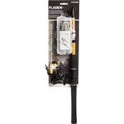 Fladen Telescopische molenset met doos, aas en accessoires