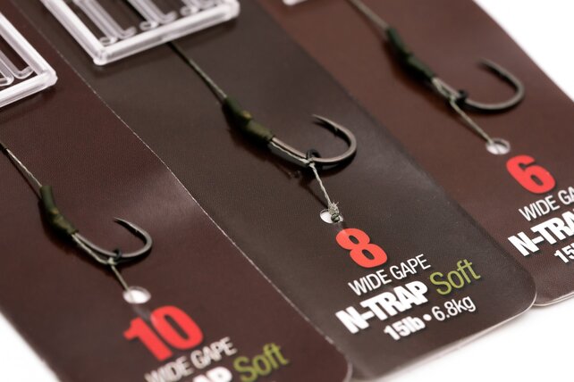Korda N Trap DF Rig Size Wide Gape