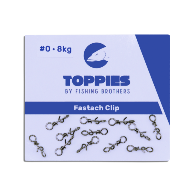 Toppies Fastach Clip Black Nickel