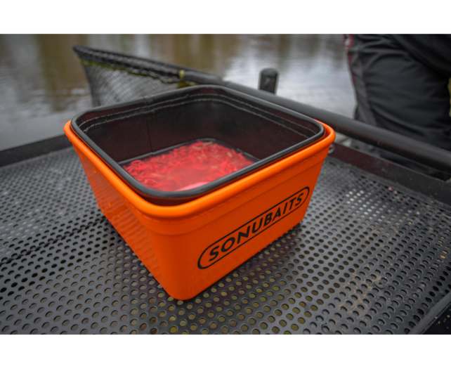 Sonubaits EVA Bait Tub & Strainer Set