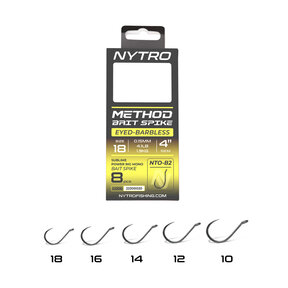Barbless Method Bait Spike Ready Tied Rigs