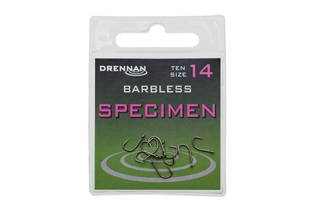 Drennan  Specimen Barbless