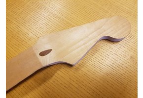 ST neck 1-piece maple, semi-finished